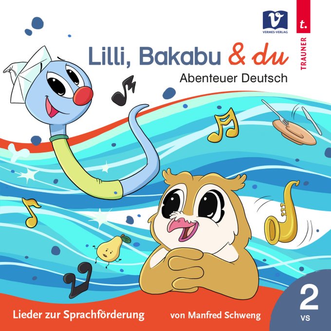 Lilli, Bakabu & du - Abenteuer Deutsch 2 - Cover